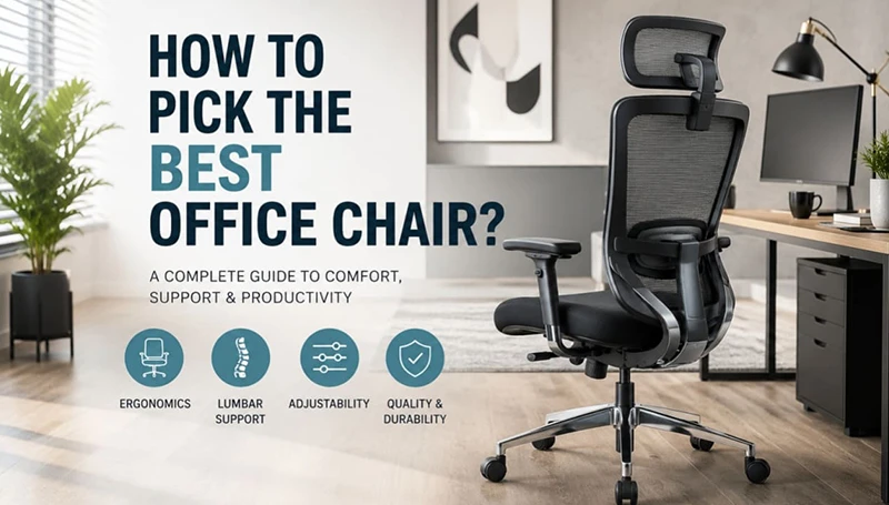 Comment choisir la meilleure chaise de bureau&nbsp;?