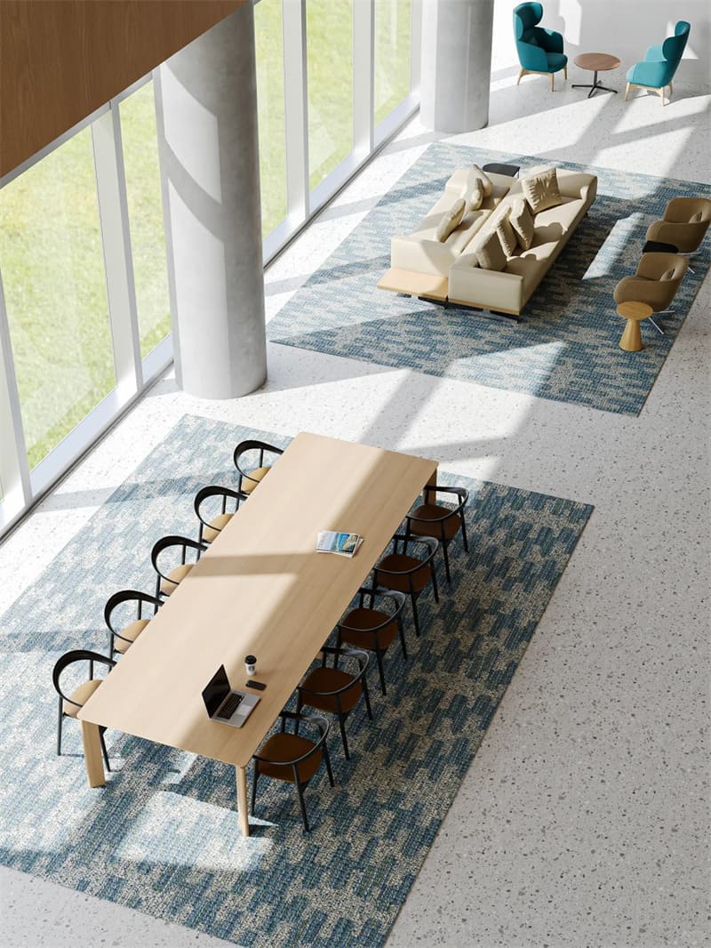 Solution de mobilier de bureau pour la bibliothèque publique de Shenzhen Futian