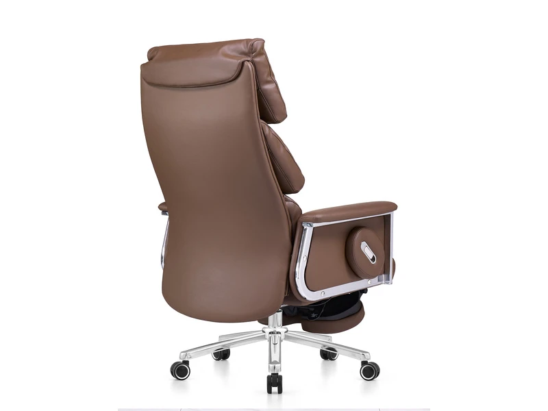 Fauteuil de bureau de direction inclinable de luxe avec repose-pieds -&nbsp;2420A
