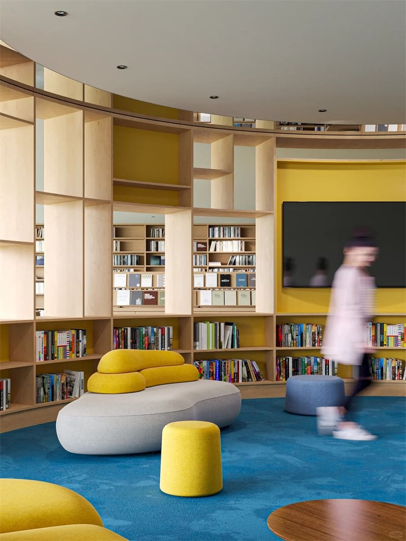 Solution de mobilier de bureau pour la bibliothèque publique de Shenzhen Futian
