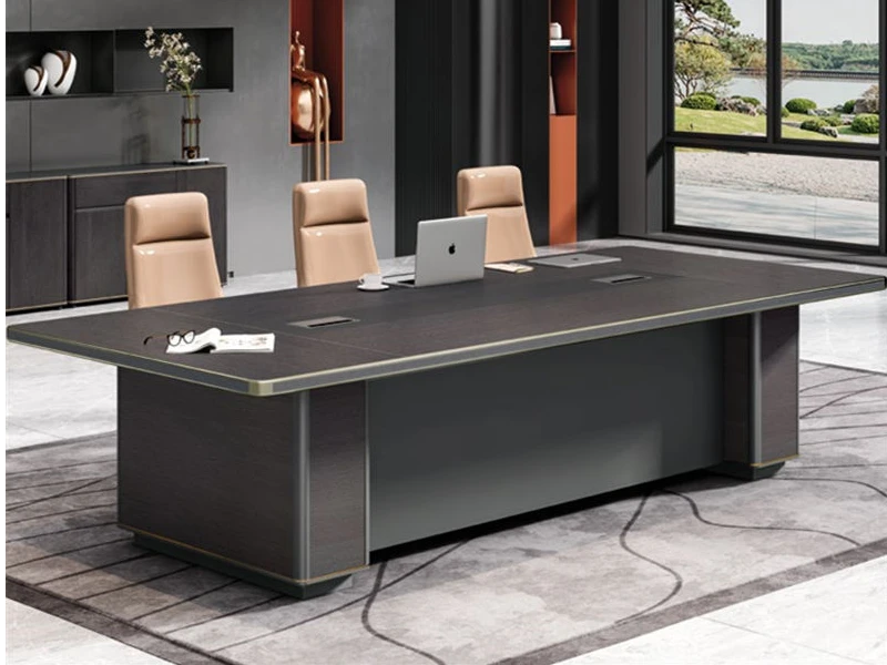 Table de conf&eacute;rence ex&eacute;cutive pour salles de r&eacute;union modernes