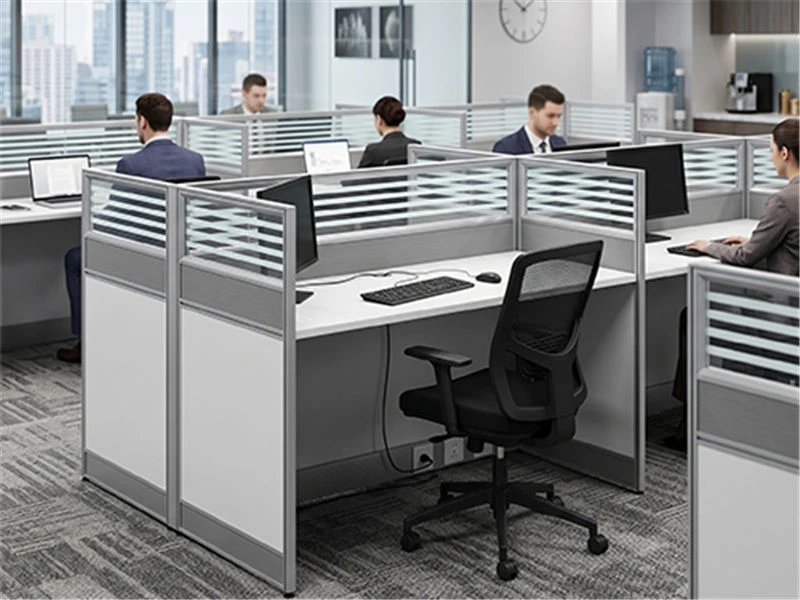 Bureau de poste de travail &agrave; partition modulaire | Cabines de bureau de t&acirc;ches