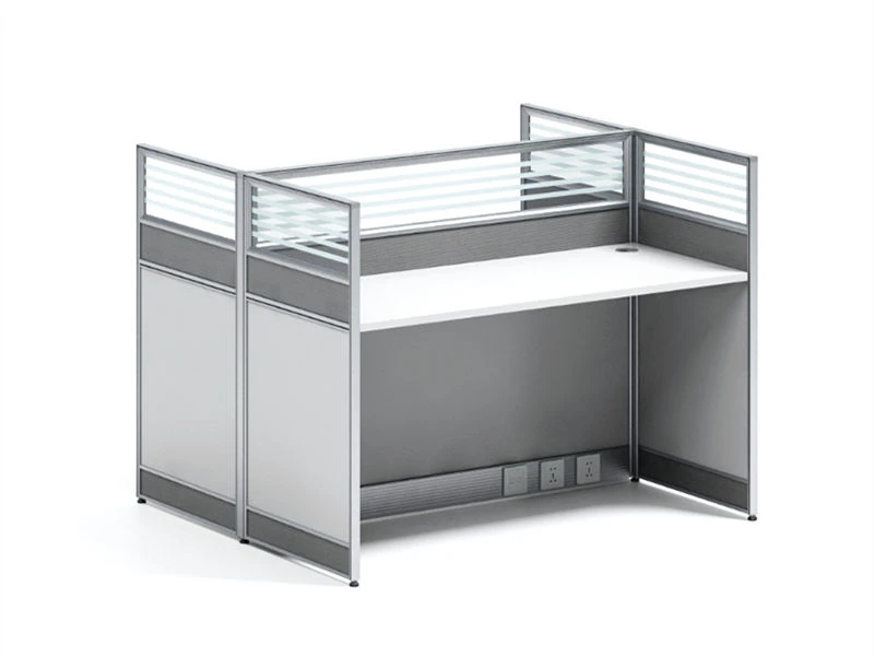 Bureau de poste de travail &agrave; partition modulaire | Cabines de bureau de travail
