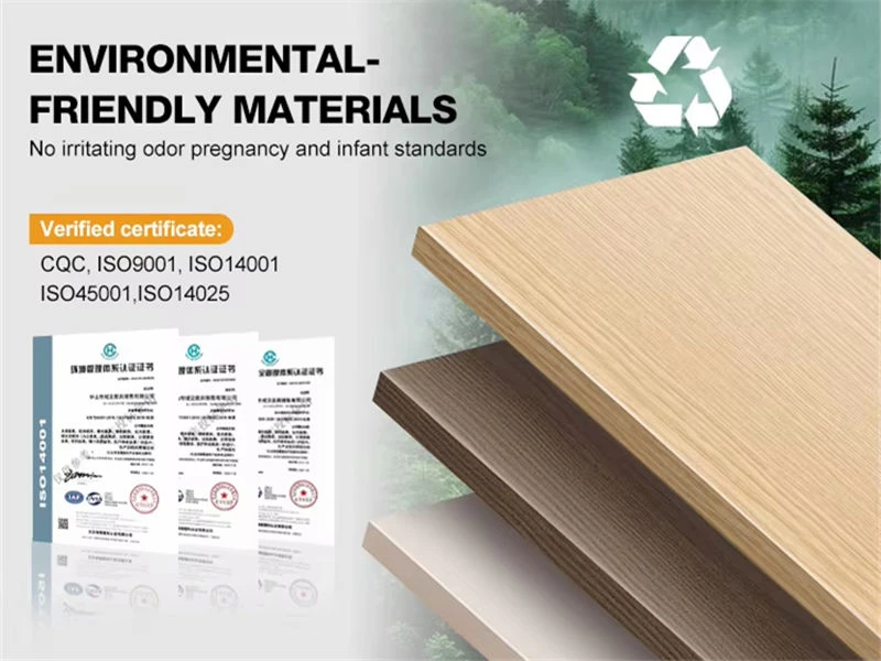 Fabriqu&eacute; &agrave; partir de panneaux de particules E1 respectueux de l'environnement