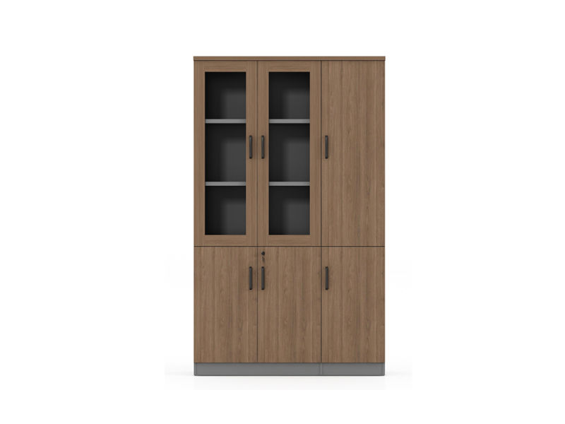 Classeurs hauts en bois avec casier | Solution de stockage de fichiers