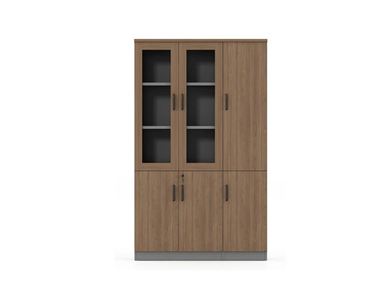 Classeurs hauts en bois avec casier | Solution de stockage de fichiers