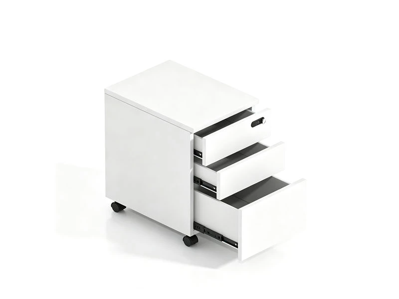 Classeurs sur socle en bois | Tiroirs mobiles de bureau