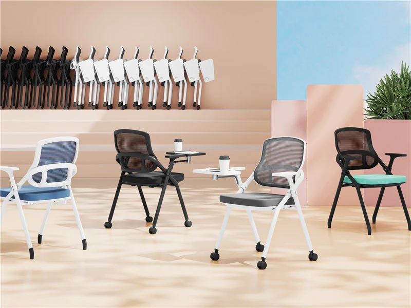Chaise de salle de conf&eacute;rence et amp; Si&egrave;ges de salle de formation avec roulettes