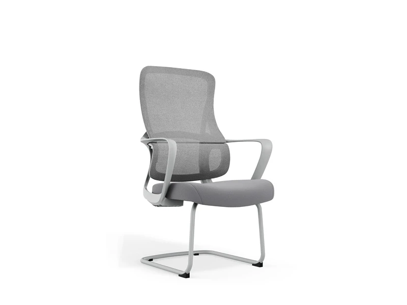 Chaise visiteurs &agrave; dossier moyen | Chaises d'invit&eacute; de bureau en maille