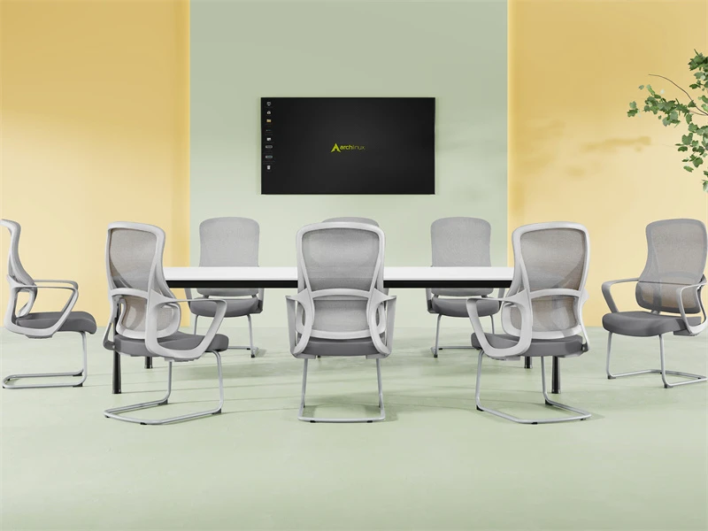 Chaise visiteurs &agrave; dossier moyen | Chaises d'invit&eacute; de bureau en maille