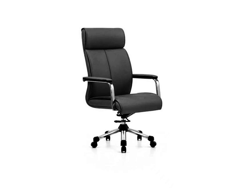 Chaise de bureau de direction en cuir &agrave; dossier haut de luxe &agrave; vendre