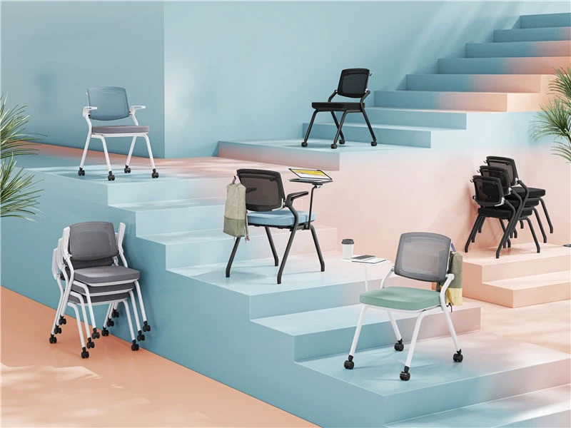 Chaise gigogne sans bras pour conf&eacute;rence et amp; SALLE D'ATTENTE