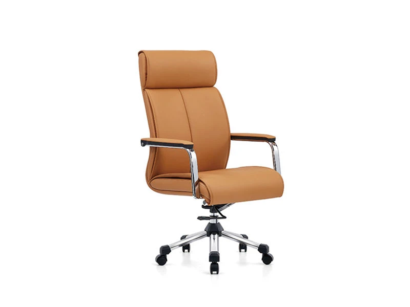Chaise de bureau de direction en cuir &agrave; dossier haut de luxe &agrave; vendre