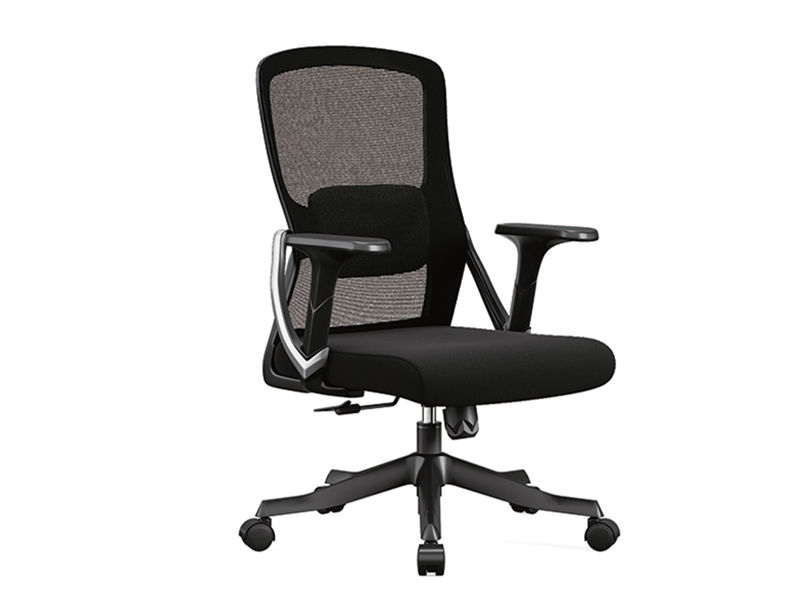 Chaises de travail ergonomiques | Chaise de bureau noire pour lieu de travail