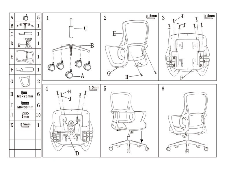 Chaises de bureau de base pour le travail | Si&egrave;ges d'ordinateur &agrave; vendre
