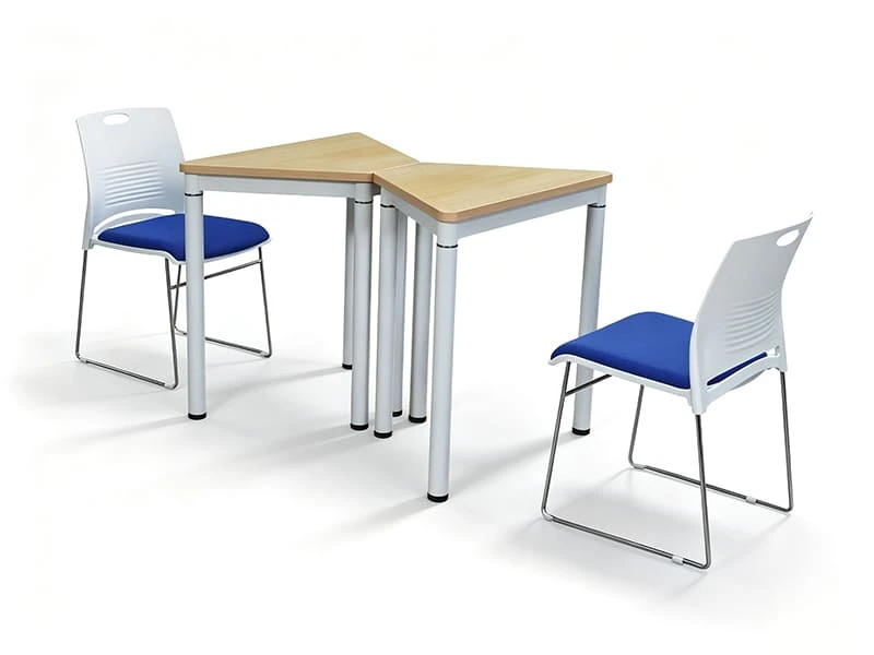 Table de formation Triangle Office pour l'apprentissage collaboratif
