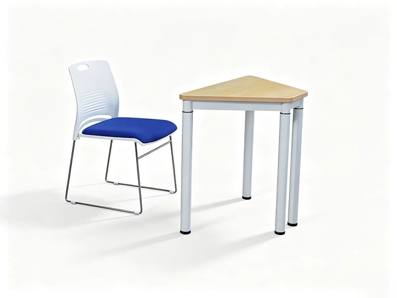 Table de formation Triangle Office pour l'apprentissage collaboratif