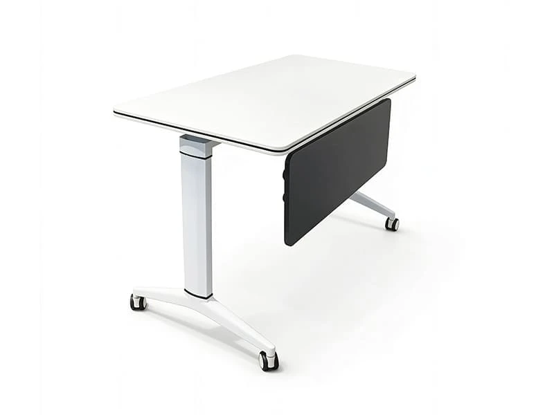 Table de formation rabattable haut de gamme avec roulettes pour espaces de r&eacute;union