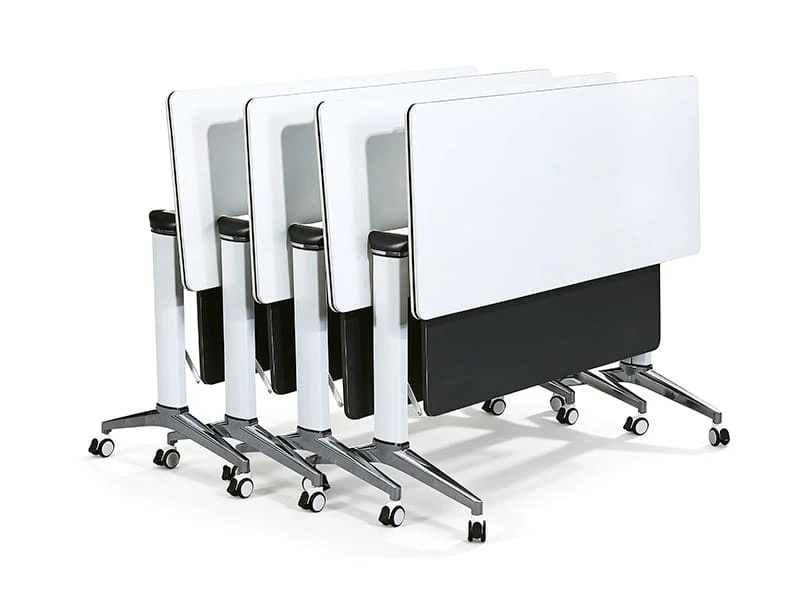 Table de formation modulaire haut de gamme rabattable avec gestion des c&acirc;bles