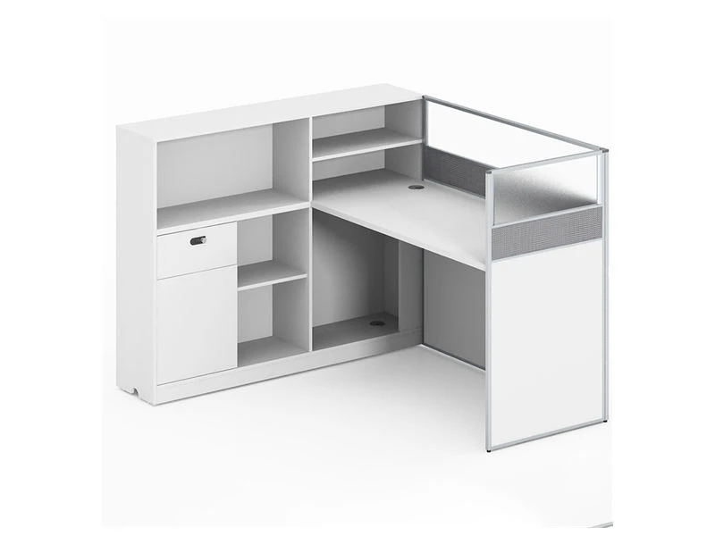 Cabine de postes de travail modulaires pour les finances et les entreprises. Comptabilit&eacute;