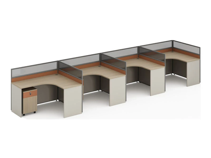 Postes de travail modulaires de confidentialit&eacute; en forme de L | Meubles de bureau de cabine