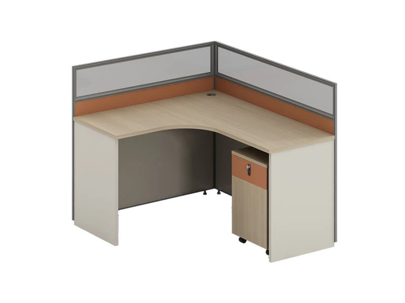 Postes de travail modulaires de confidentialit&eacute; en forme de L | Meubles de bureau de cabine