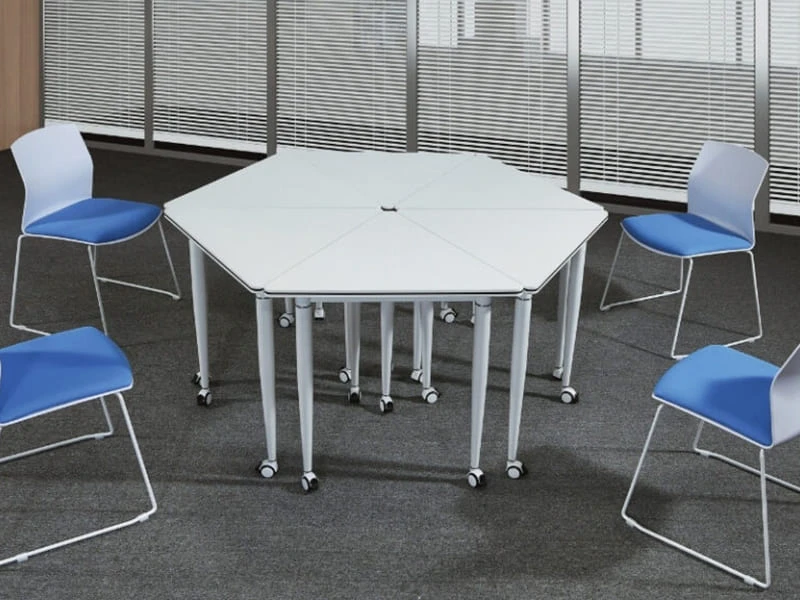 Table de formation moderne | Table de conf&eacute;rence pliante modulaire pour bureau