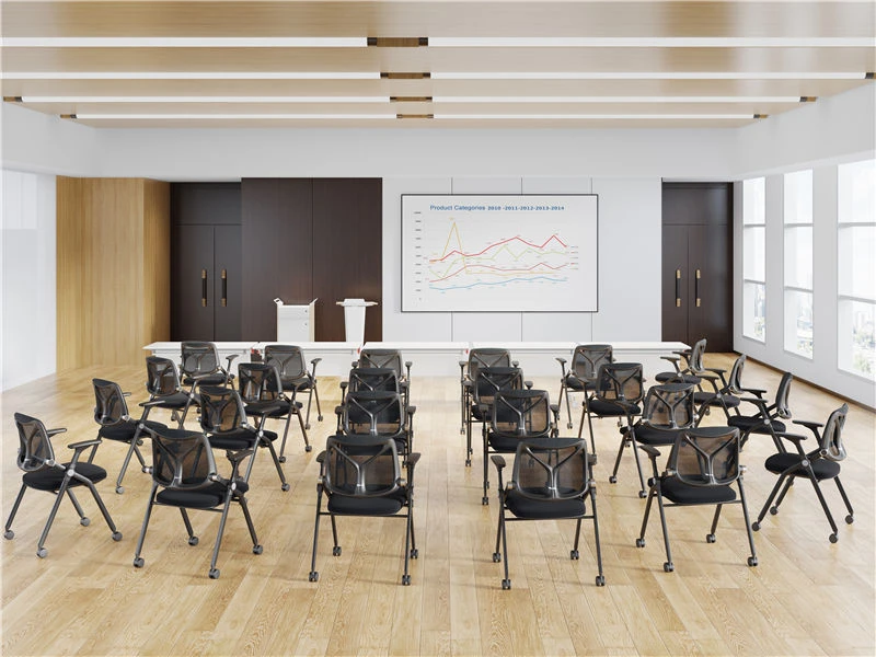 Nidification et ampli confortables. Chaises empilables pour salle de r&eacute;union