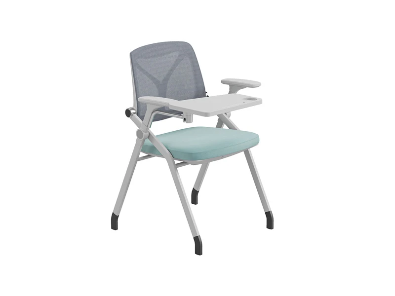 Chaises de salle de conf&eacute;rence blanches avec roulettes | Chaise de bureau