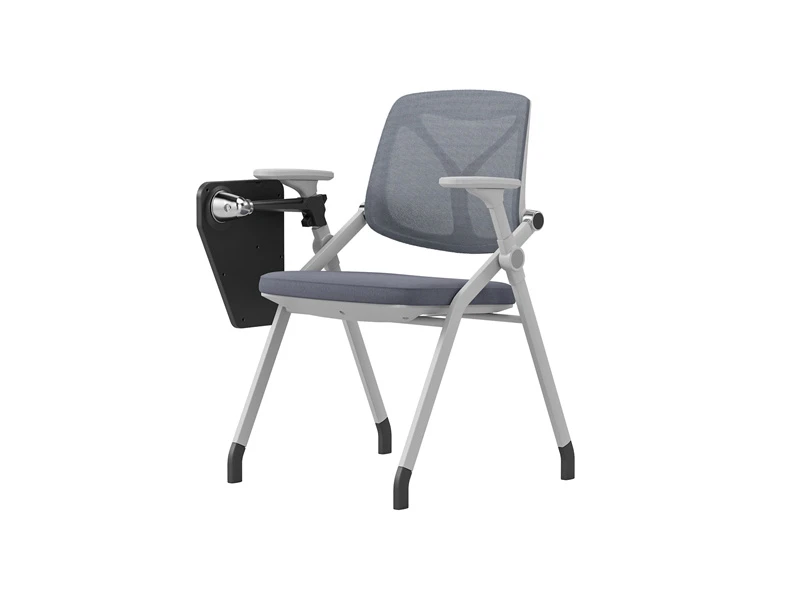 Chaises de salle de conf&eacute;rence blanches avec roulettes | Chaise de bureau