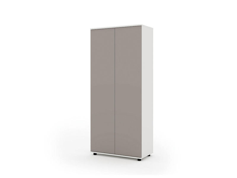Armoires de rangement de fichiers blanches de bureau | Classeur buffet gris