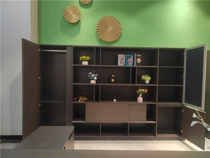 Grands classeurs et amplificateurs de bureau Biblioth&egrave;que pour le rangement du bureau de direction