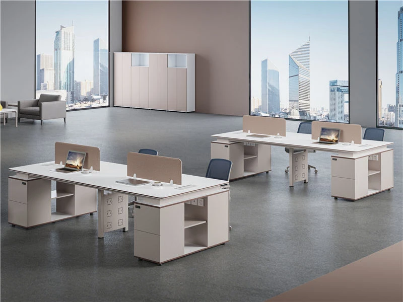 Armoires de rangement de fichiers blanches de bureau | Classeur buffet gris