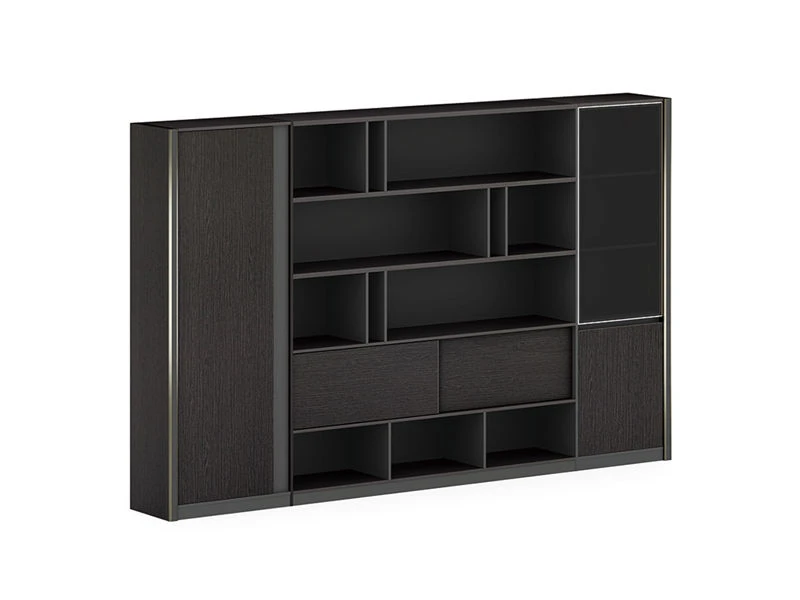 Grands classeurs et amplificateurs de bureau Biblioth&egrave;que pour le rangement du bureau de direction