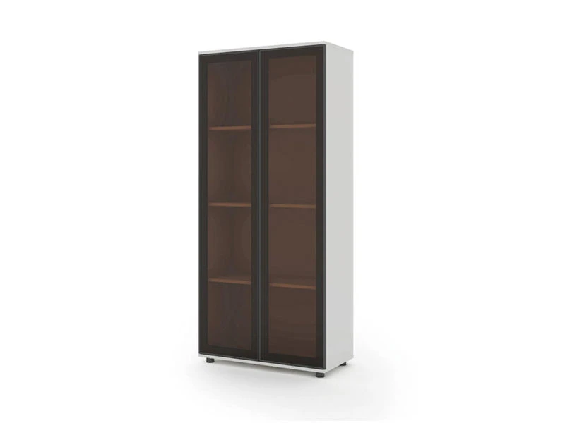 Armoires de rangement de fichiers blanches de bureau | Classeur buffet gris