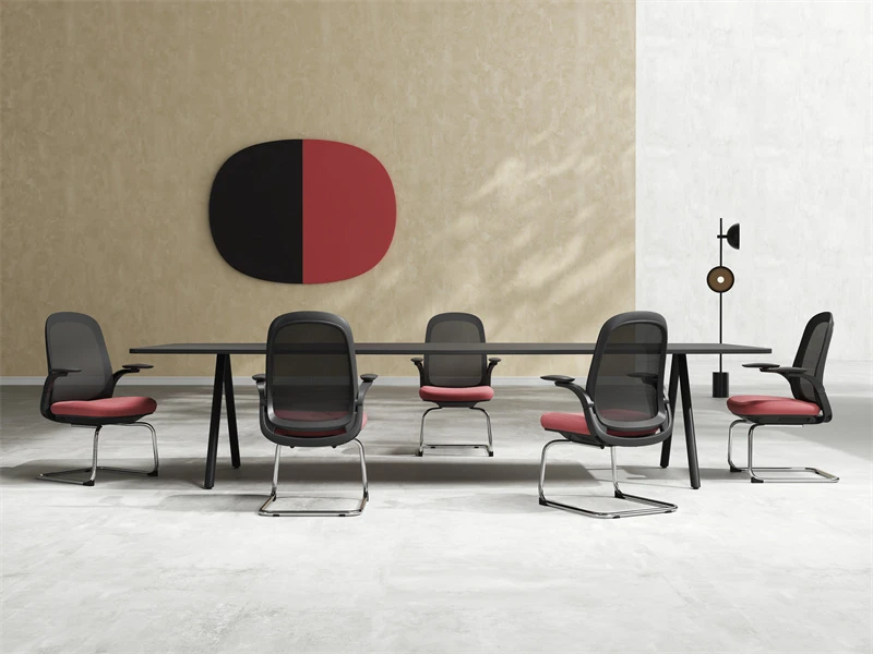 Chaises de salle de conf&eacute;rence de bureau moderne avec accoudoirs rabattables