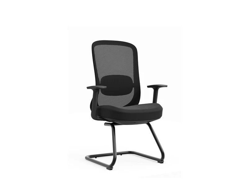 Chaises d'invit&eacute; de bureau modernes avec support lombaire r&eacute;glable