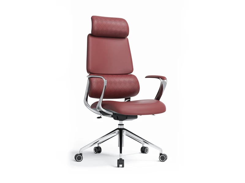 Chaises de bureau en cuir modernes Meilleure chaise de bureau ergonomique