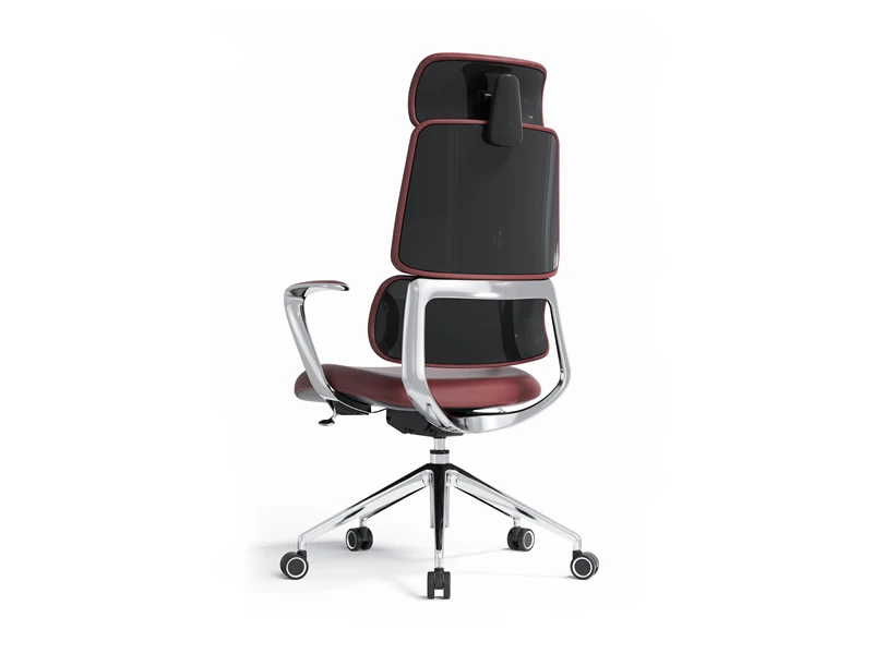 Chaises de bureau en cuir modernes | Meilleure chaise de bureau ergonomique