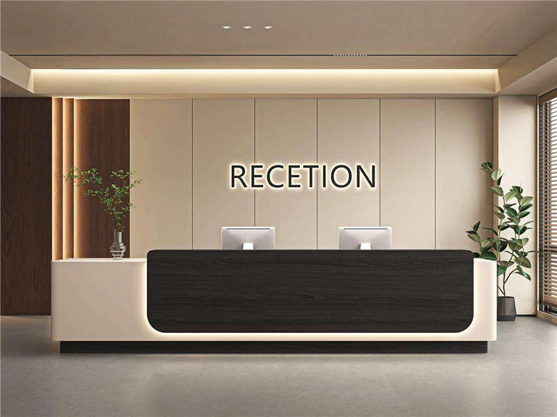 Bureau de r&eacute;ception haut bon march&eacute; | Comptoir de r&eacute;ceptionniste moderne