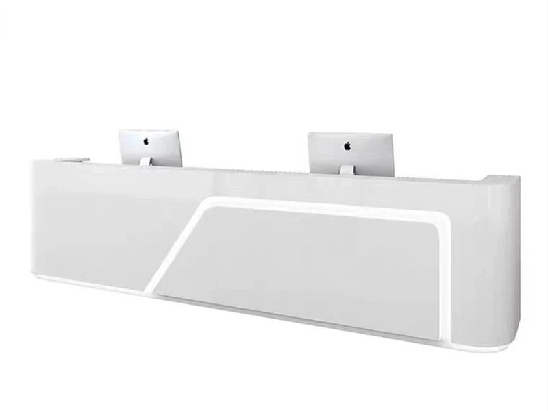 Bureau de r&eacute;ception moderne avec comptoir | Mobilier de bureau