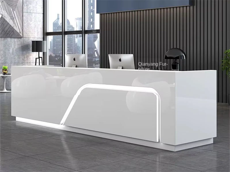 Bureau de r&eacute;ception moderne avec comptoir | Mobilier de bureau