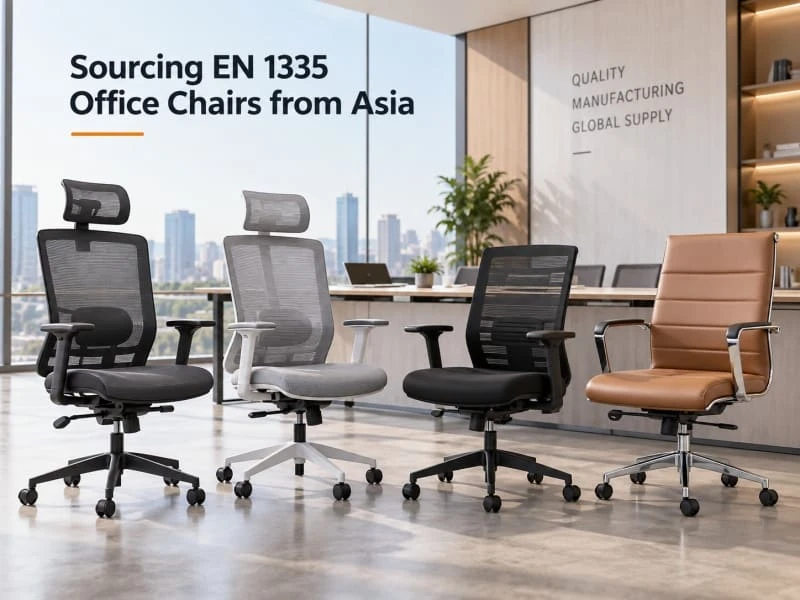 Comment trouver des chaises de bureau conformes &agrave; la norme EN&nbsp;1335 en Asie