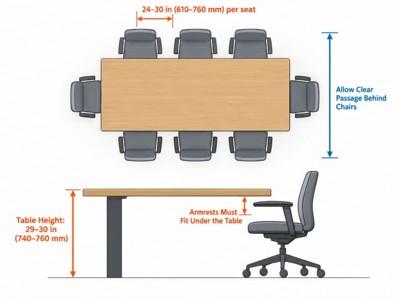 Comment choisir des chaises pour une salle de conférence ?