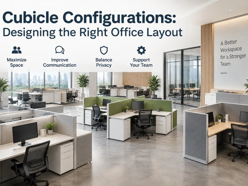 Configurations de bureaux : concevoir la bonne disposition du bureau